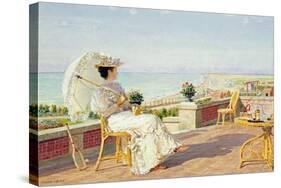 En Vacance-Marie Francois Firmin-Girard-Stretched Canvas