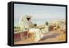 En Vacance-Marie Francois Firmin-Girard-Framed Stretched Canvas