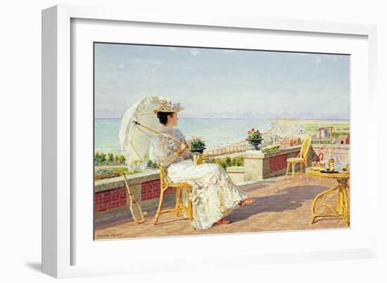 En Vacance-Marie Francois Firmin-Girard-Framed Giclee Print