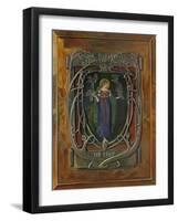 'Enamel Plaque by Alexander Fisher', c1898-Alexander Fisher-Framed Giclee Print