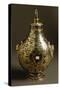 Enamelled Gold Flask with Salzburg Coat of Arms and Archbishop Wolf Dietrich Von Raitenau's Emblem-Hans Karl-Stretched Canvas