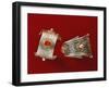 Enamelled Silver and Coral Bracelets, Morocco-null-Framed Giclee Print