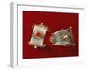 Enamelled Silver and Coral Bracelets, Morocco-null-Framed Giclee Print