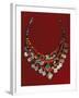 Enamelled Silver, Precious Stone and Coral Pendants, Morocco-null-Framed Giclee Print