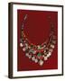 Enamelled Silver, Precious Stone and Coral Pendants, Morocco-null-Framed Giclee Print