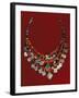 Enamelled Silver, Precious Stone and Coral Pendants, Morocco-null-Framed Giclee Print