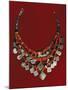 Enamelled Silver, Precious Stone and Coral Pendants, Morocco-null-Mounted Giclee Print