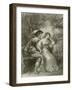 Enamoured Days-Edward Henry Corbould-Framed Giclee Print