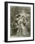 Enamoured Days-Edward Henry Corbould-Framed Giclee Print