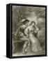 Enamoured Days-Edward Henry Corbould-Framed Stretched Canvas