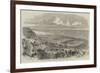 Encampment and Review of the Suffolk Volunteer Corps at Lowestoft-null-Framed Giclee Print