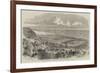 Encampment and Review of the Suffolk Volunteer Corps at Lowestoft-null-Framed Giclee Print