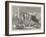 Encampment at Gibraltar of Fugitive Jews from Morocco-null-Framed Giclee Print