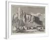 Encampment at Gibraltar of Fugitive Jews from Morocco-null-Framed Giclee Print