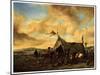 Encampment at the time of the Thirty Years' War-Philips Wouwerman-Mounted Giclee Print