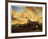 Encampment at the time of the Thirty Years' War-Philips Wouwerman-Framed Giclee Print