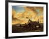 Encampment at the time of the Thirty Years' War-Philips Wouwerman-Framed Giclee Print