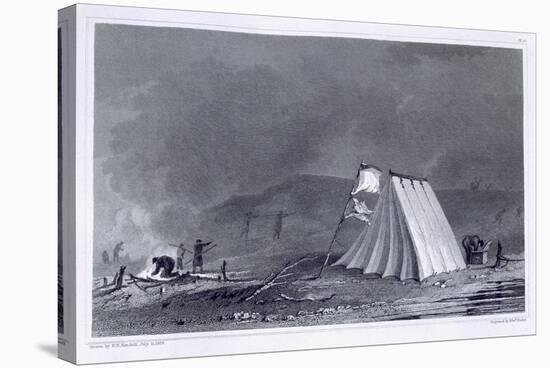 Encampment in Browell Cove, c.1826-E.n. Kendall-Stretched Canvas