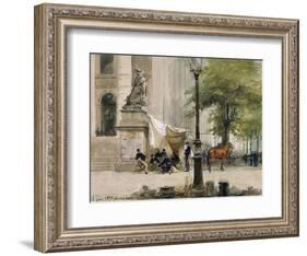 Encampment in Place De La Boure, June 4, 1871, During Siege of Paris-Isidore Pils-Framed Giclee Print