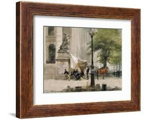 Encampment in Place De La Boure, June 4, 1871, During Siege of Paris-Isidore Pils-Framed Giclee Print