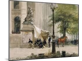 Encampment in Place De La Boure, June 4, 1871, During Siege of Paris-Isidore Pils-Mounted Giclee Print