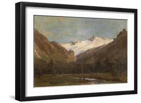 Encampment in the Sierras-Thomas Hill-Framed Giclee Print