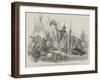 Encampment of Ioway Indians, Lord's Cricket-Ground, the Welcome Speech-null-Framed Giclee Print