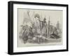 Encampment of Ioway Indians, Lord's Cricket-Ground, the Welcome Speech-null-Framed Giclee Print