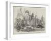 Encampment of Ioway Indians, Lord's Cricket-Ground, the Welcome Speech-null-Framed Giclee Print