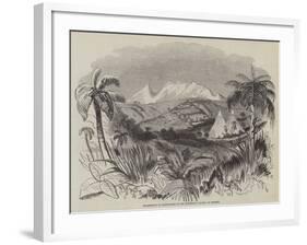 Encampment of Naturalists in the Marriaqua Valley, St Vincent-null-Framed Giclee Print