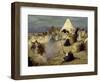 Encampment of Nomadic Bedouins-Stefano Ussi-Framed Giclee Print