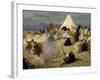 Encampment of Nomadic Bedouins-Stefano Ussi-Framed Giclee Print