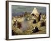 Encampment of Nomadic Bedouins-Stefano Ussi-Framed Giclee Print