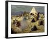 Encampment of Nomadic Bedouins-Stefano Ussi-Framed Giclee Print