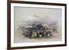 Encampment of Pilgrims at Jericho-David Roberts-Framed Giclee Print