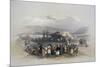 Encampment of Pilgrims at Jericho-David Roberts-Mounted Giclee Print