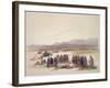 Encampment of the Alloeen in Wady Araba-David Roberts-Framed Giclee Print