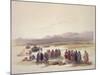 Encampment of the Alloeen in Wady Araba-David Roberts-Mounted Giclee Print