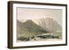 Encampment of the Aulad-Said, Mount Sinai, February 18th 1839-David Roberts-Framed Giclee Print