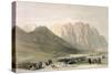 Encampment of the Aulad-Said, Mount Sinai, February 18th 1839-David Roberts-Stretched Canvas