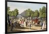 'Encampment of the British army in the Bois de Boulogne', Paris, 1815 (1817)-Matthew Dubourg-Framed Giclee Print