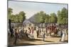 'Encampment of the British army in the Bois de Boulogne', Paris, 1815 (1817)-Matthew Dubourg-Mounted Giclee Print