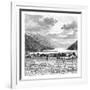 Encampment of the English Expedition of 1871, Lake Pang-Kong, Tibet, 1895-null-Framed Giclee Print