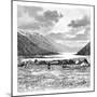 Encampment of the English Expedition of 1871, Lake Pang-Kong, Tibet, 1895-null-Mounted Giclee Print