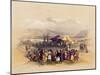 Encampment of the Pilgrims at Jericho, from Volume II of 'The Holy Land' engraved by Louis Haghe-David Roberts-Mounted Giclee Print