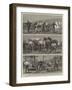 Encampment of the Royal Artillery and Royal Horse Artillery in the New Forest, Hay, Breconshire-Charles Edwin Fripp-Framed Giclee Print