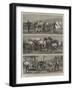 Encampment of the Royal Artillery and Royal Horse Artillery in the New Forest, Hay, Breconshire-Charles Edwin Fripp-Framed Giclee Print