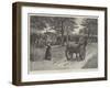 Encampment of Travelling Showmen-Henry Charles Seppings Wright-Framed Giclee Print