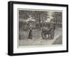 Encampment of Travelling Showmen-Henry Charles Seppings Wright-Framed Giclee Print