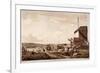 Encampment on Blackheath, Greenwich, London, 1780-Paul Sandby-Framed Giclee Print